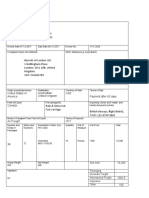 Option 1 - Commercial Invoice