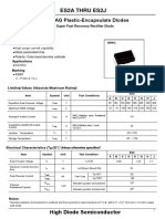 Es2A Thru Es2J: SMAG Plastic-Encapsulate Diodes