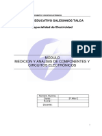 Medicion y Analisis de Componentes y Cir