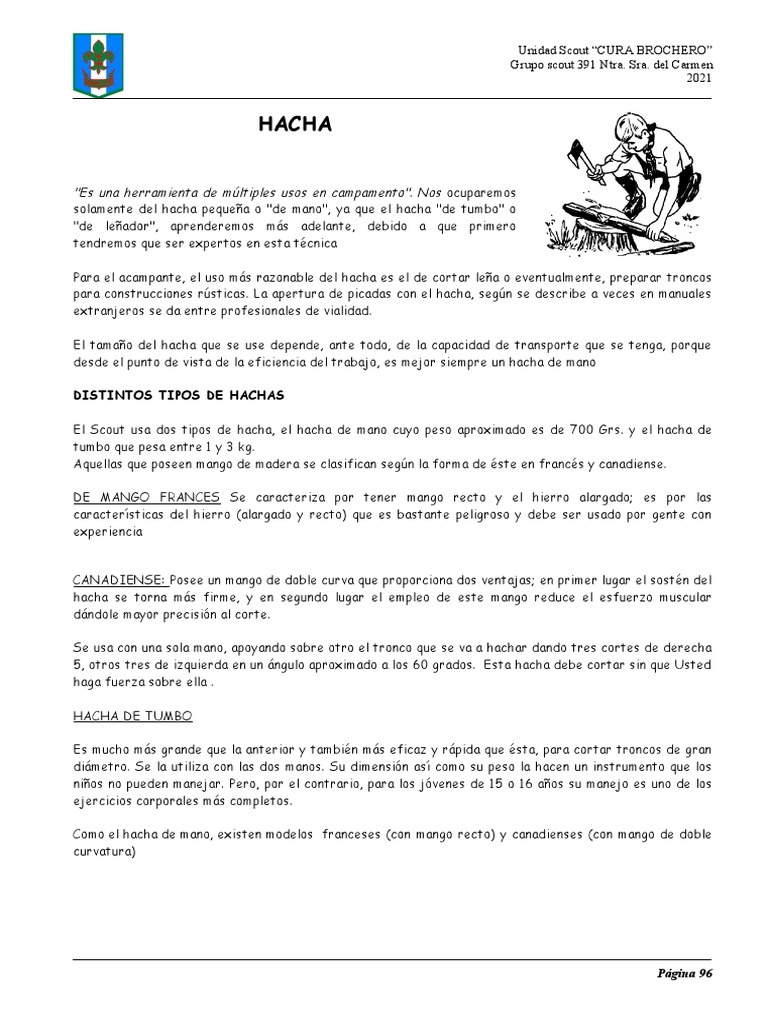 Hacha | PDF | Hacha | Exploración
