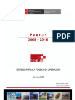 Plan Estratégico Nacional de Turismo (PENTUR) 2008-2018 