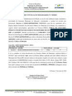 Edital de Convocação N. 129 - 2021 - Concurso 2017 - Decreto N. 14995-Gab-Pm-Jp-2021 - Exoneração de Rodrigo Avelino Araujo