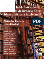 Historia de Las Ideas Historia Intelectual 2021