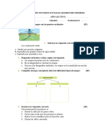 Evaluaciones Quimestre Primero