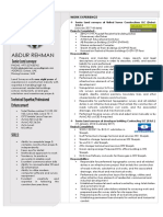 Abdurrehman Land Surveyor CV