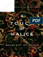 a touch of malice 3 libro