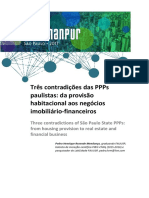 Três contradições das PPPs paulistas