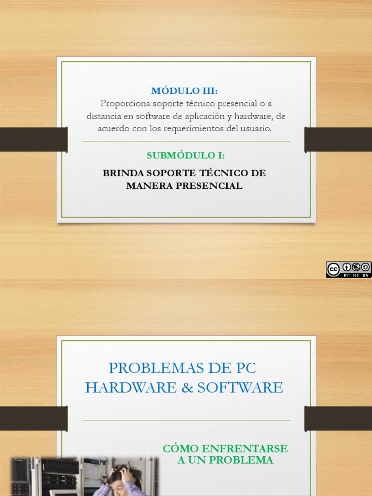 Fallas Pdf Hardware De La Computadora Soporte Técnico
