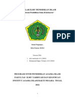 Kel 9 Eksistensi Pendidikan Islam Diindonesia