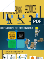 Factores de Riesgo Ergonomicos