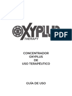 Manual Concentrador Terapeutico Oxyplus