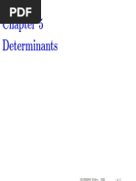 Chapter 5 - Determinants