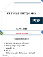 0 - Chế Tạo Phôi Bằng Phương Pháp Đúc