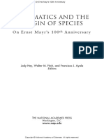 Systematics and The Origin of Species