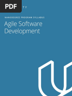 Agile Software Development: Nanodegree Program Syllabus