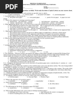 INSTRUCTIONS: Read Each Question Carefully. Write Only The Letter (Capital Letter) On Your Answer Sheet