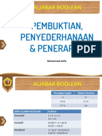 Aljabar Boolean