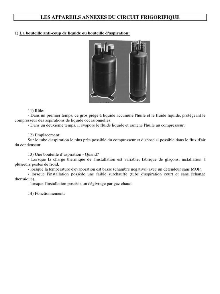 Fonctionnement du dégivrage par gaz chauds