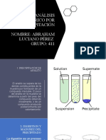Análisis Gravimétrico Por Precipitación