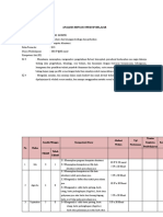 Analisis Minggu Efektif Belajar 5