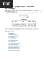 Spring MVC Data JPA Hibernate