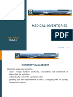 Module 6 - Medical Inventories