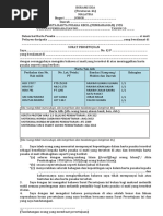 Borang DDA BARU Peraturan 4A PDF | PDF