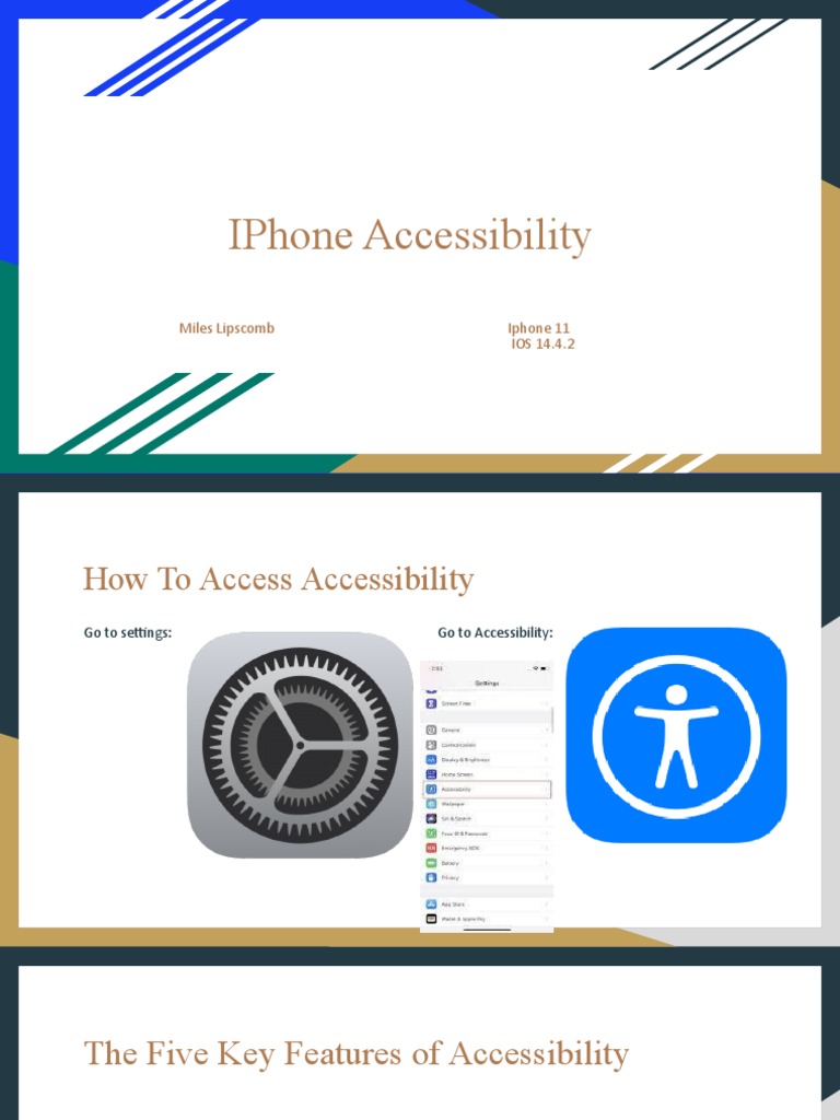 Iphone Accessibility 11 | PDF | Business | Computers