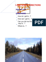 13. Asking for and Giving Directions