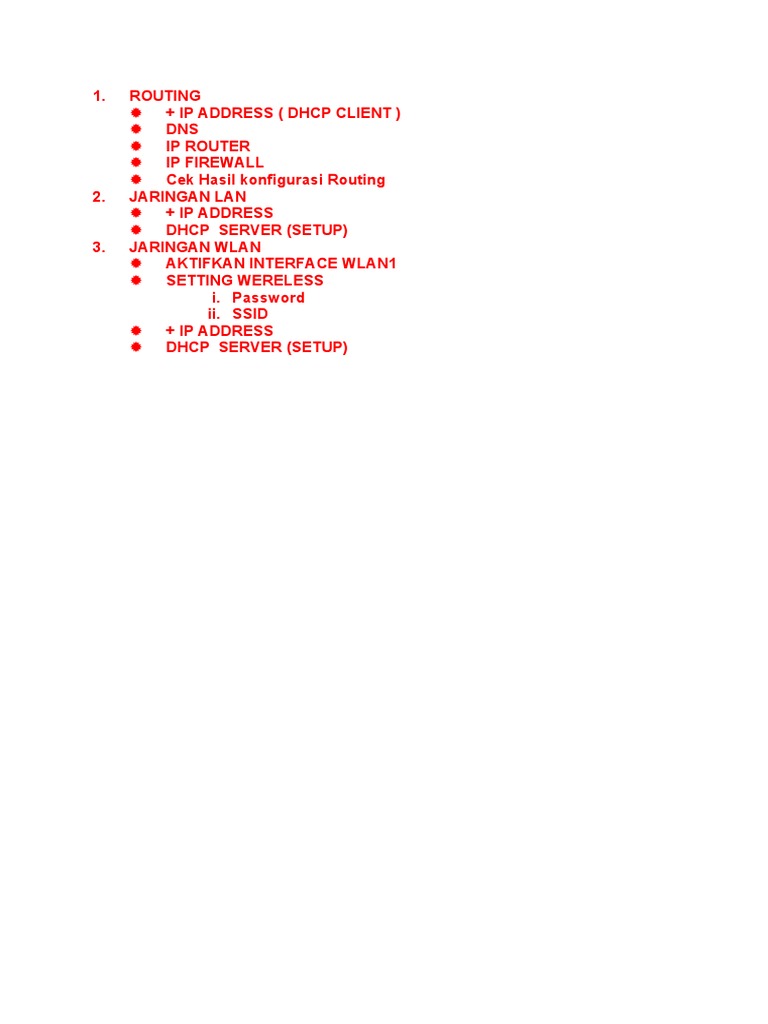 Routing | PDF