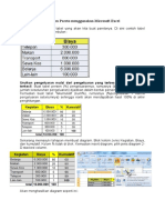 Membuat Diagram Pareto Menggunakan Microsoft Excel