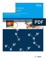 Brochure Nitrosamine in Pharma GC Ms 5994 2979en Agilent