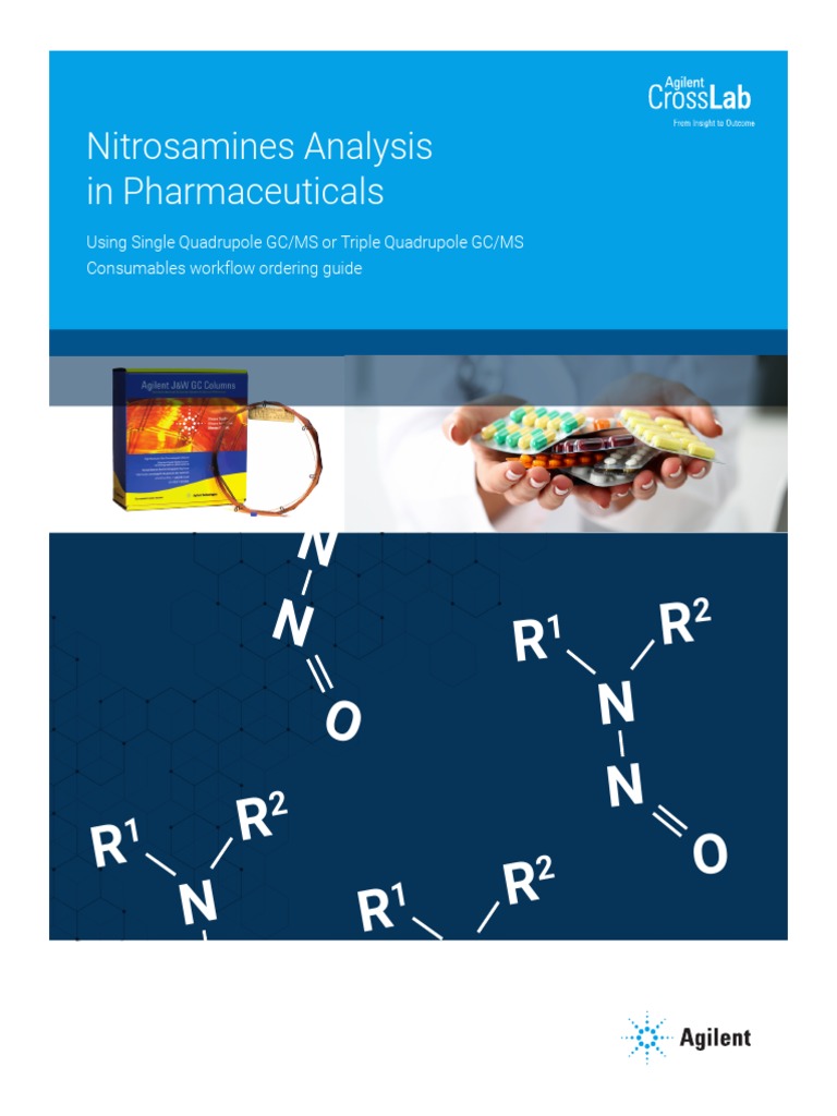 Brochure Nitrosamine in Pharma GC Ms 5994 2979en Agilent | PDF | Gas ...