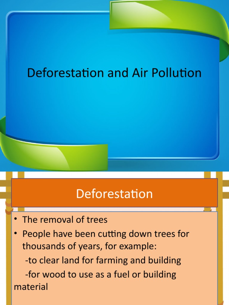 Impact of Deforestation & Pollution | PDF | Greenhouse Effect ...