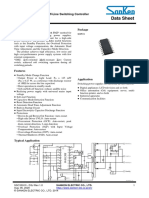 SSC3S910 Data Sheet: LLC Current-Resonant Off-Line Switching Controller