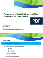 Performance of The ASEAN Iron and Steel Industry in 2017 and Outlook - 2018