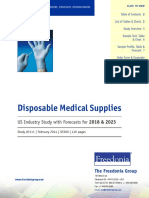 Disposable Medical Supplies: US Industry Study With Forecasts For