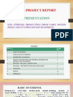 Ethanol Production from Corn and Potato Peels