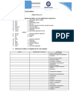 Práctica Morfología y Terminología Médica