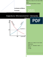 Examen Extraordinario Microeconomía I