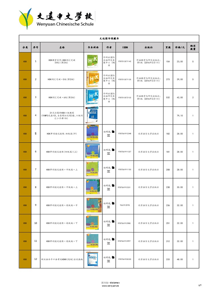 HSK Exam Book | PDF