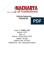 Software Engineering Practical File