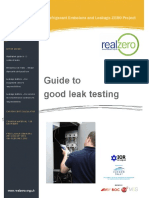 Real Zero Guide to Good Leak Testing
