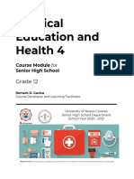 Physical Education and Health 4: Grade 12