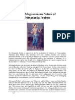 The Magnanimous Nature of Nityananda Prabhu