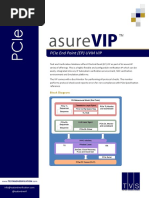 Pcie End Point (Ep) Uvm Vip: Block Diagram