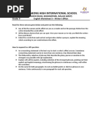 Billabong High International School: Marve Road, Bhoomipark, Malad (West) Grade: 9 English Worksheet 5 - Writer's Effect