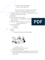 LP O.C Grade 11 Functions of Communication