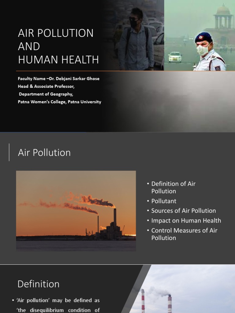 Air Pollution and Its Health Impacts | PDF | Air Pollution | Particulates