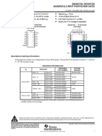 D D D D D D D: SN54HCT02, SN74HCT02 Quadruple 2-Input Positive-Nor Gates